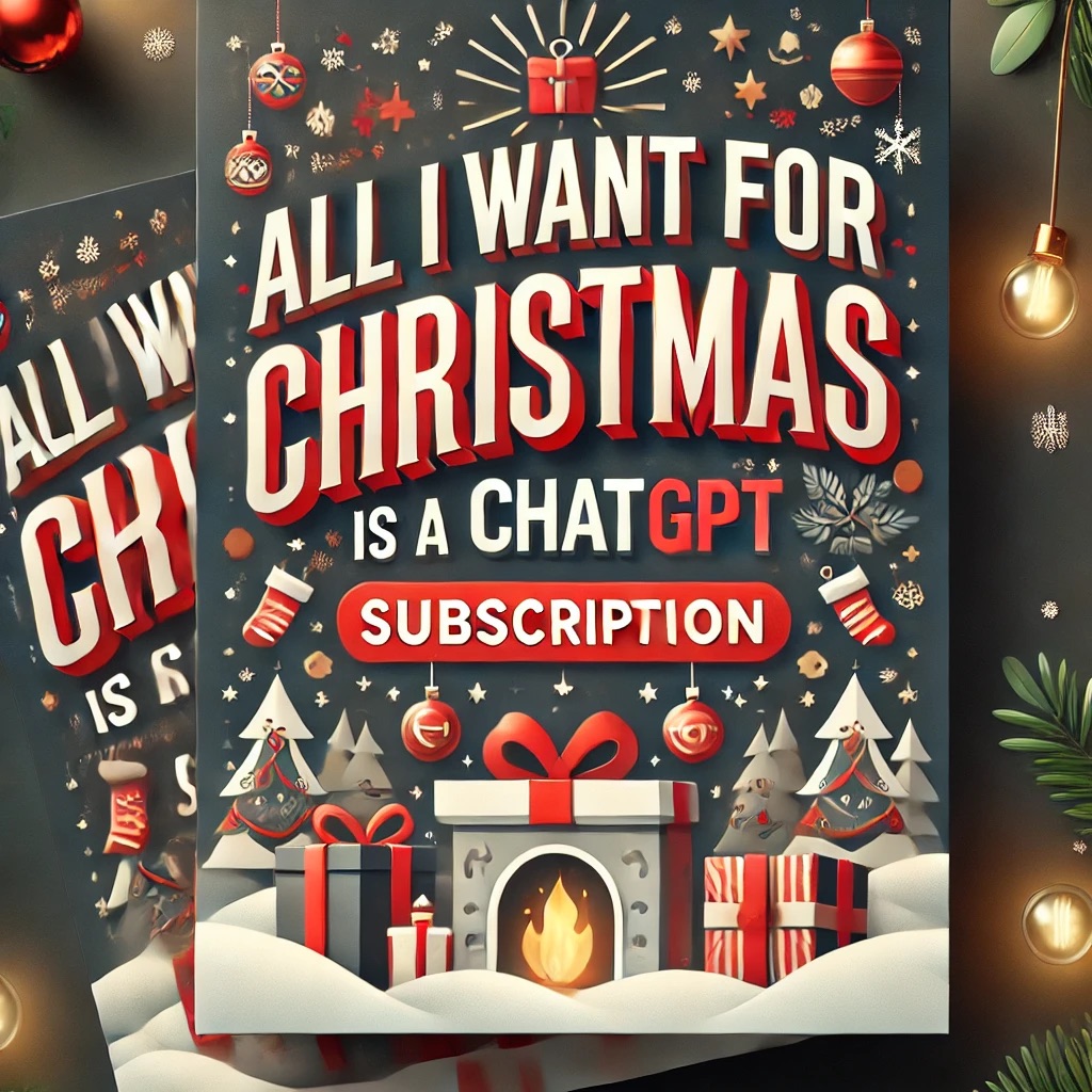 All I Want for Christmas is a ChatGPT Subscription