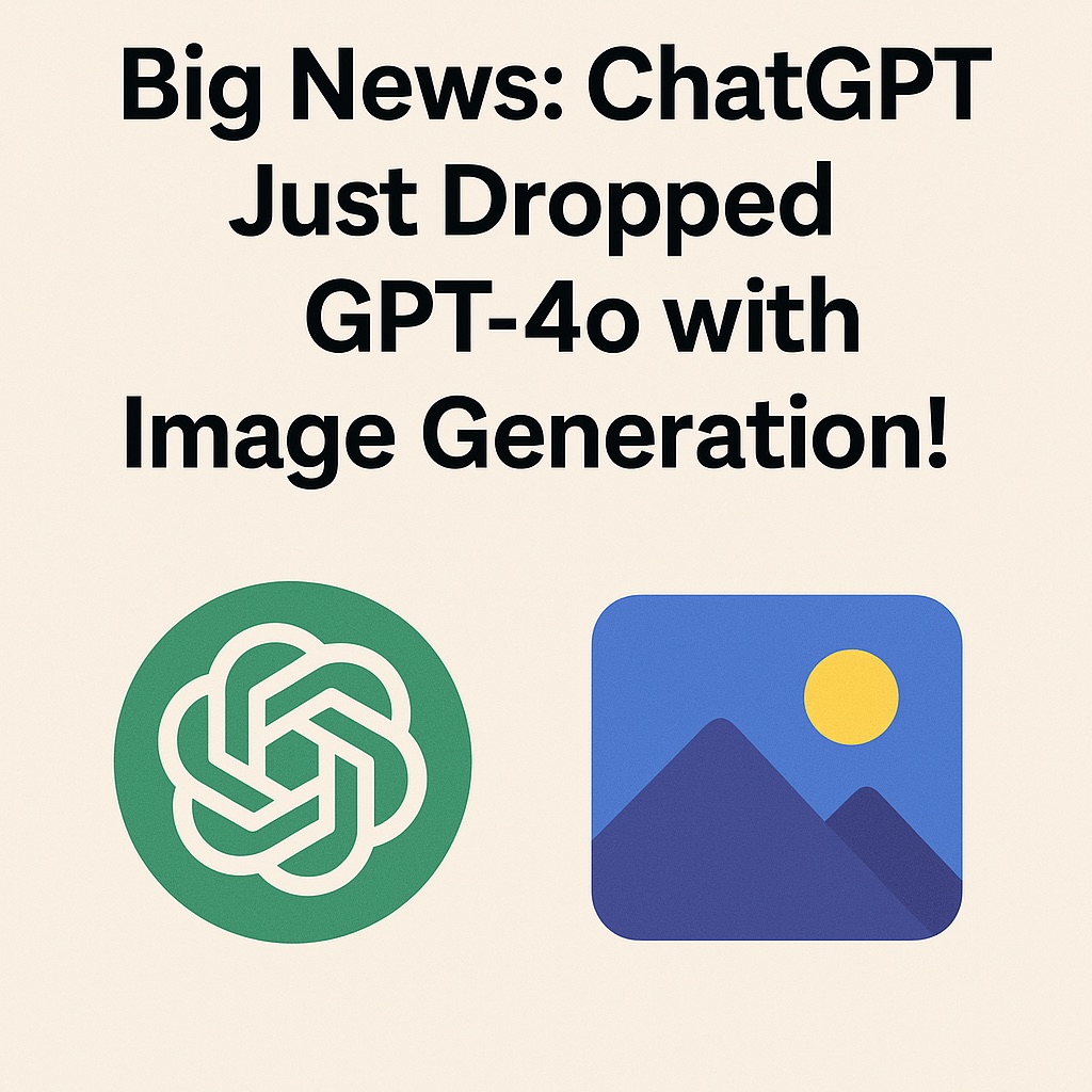 Open AI Announced 4o Image Generation and it is Legit