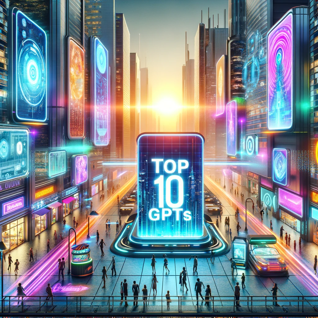 The Future Is Here: An Exploration of the Top 10 GPTs