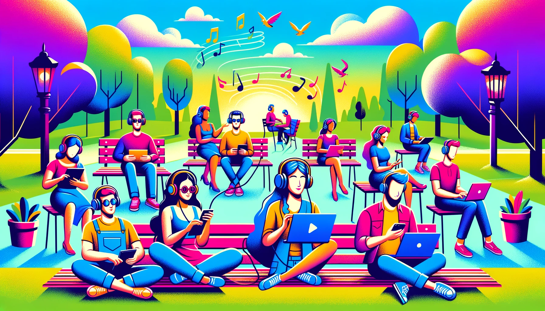 The Impact Of AI Music On Mood and Productivity