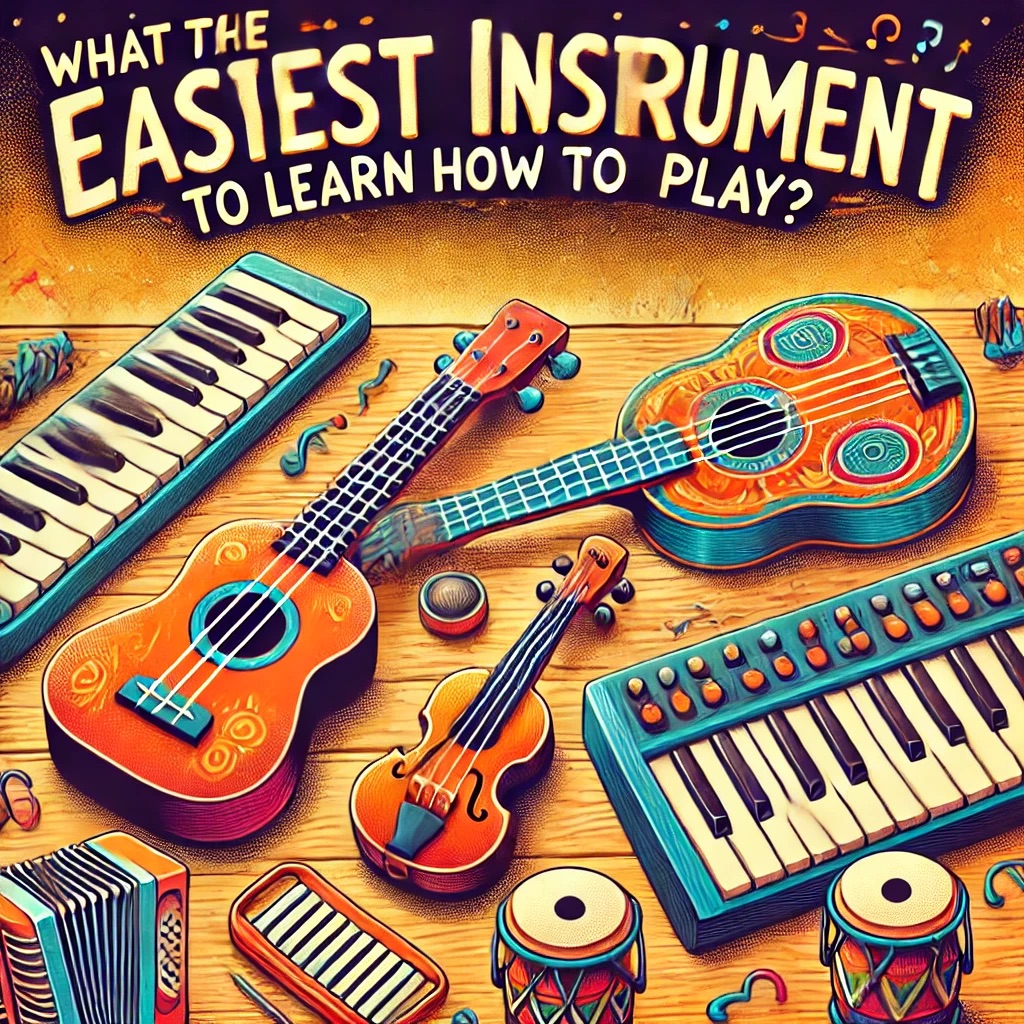 What is the Easiest Instrument to Learn How to Play?